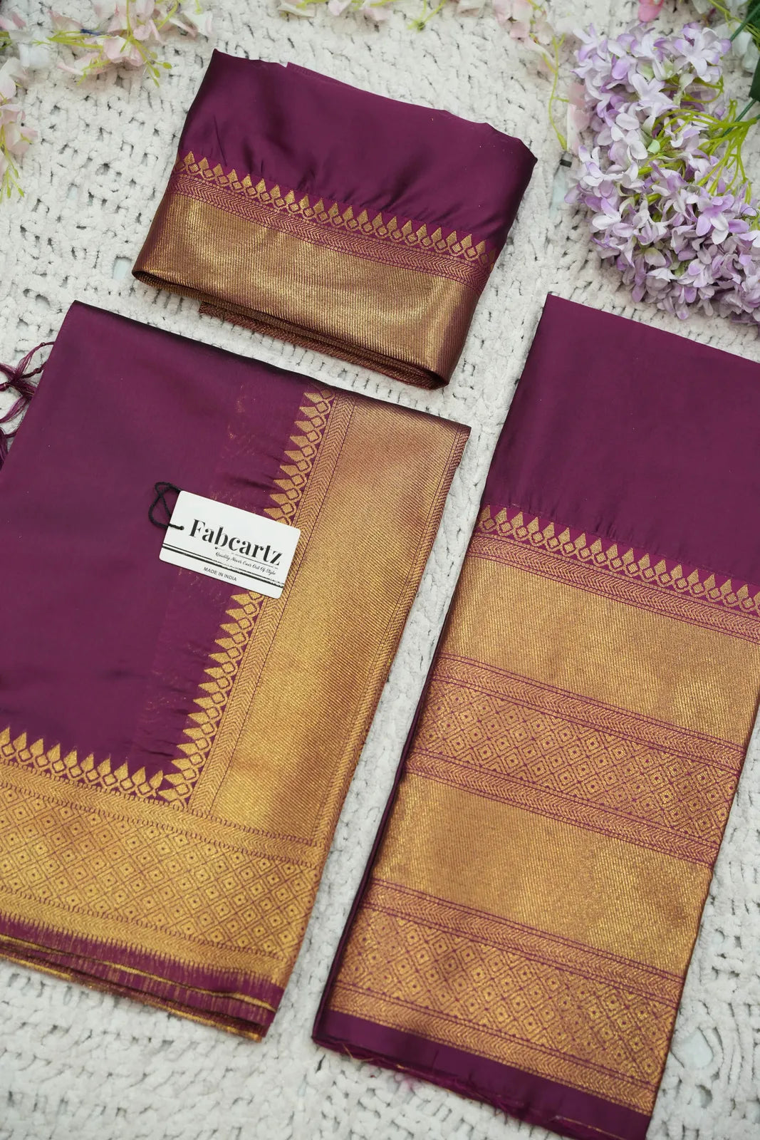 South Indian Festival Traditional Half Saree (NarayanPet)