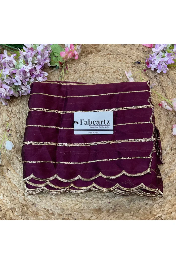 Beautiful Embroidery work Rangoli Dupatta for women | Only Dupatta Hyderabadi Dup