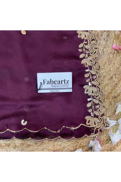 Beautiful Embroidery work Rangoli Dupatta for women | Only Dupatta BiliPatra Dup