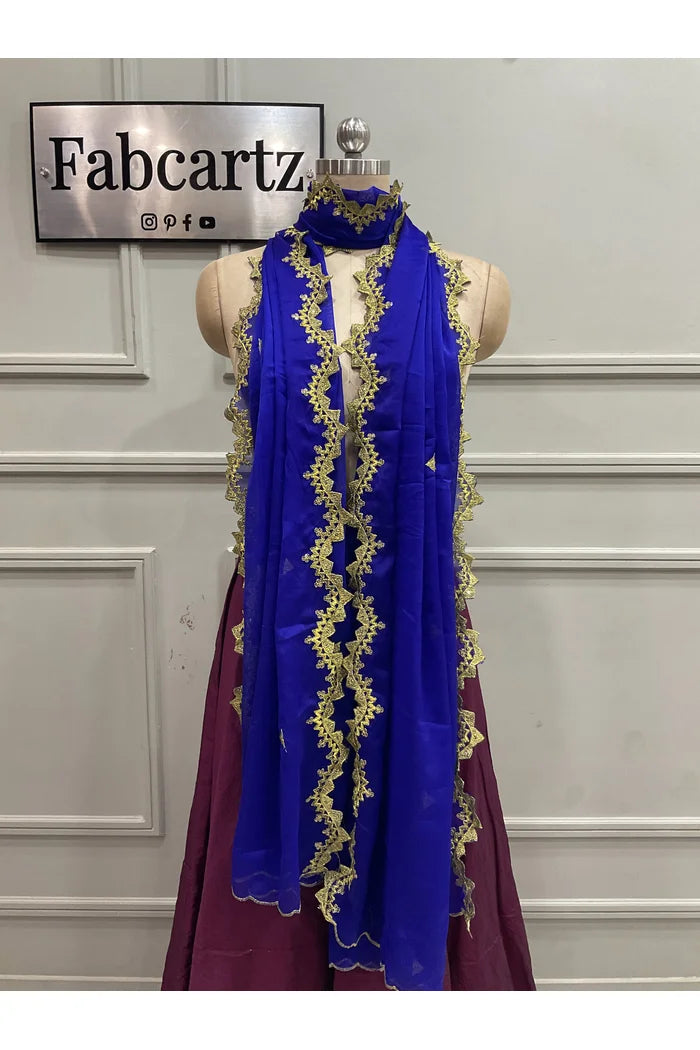 Beautiful Embroidery work Rangoli Dupatta for women | Only Dupatta LineShower Dup