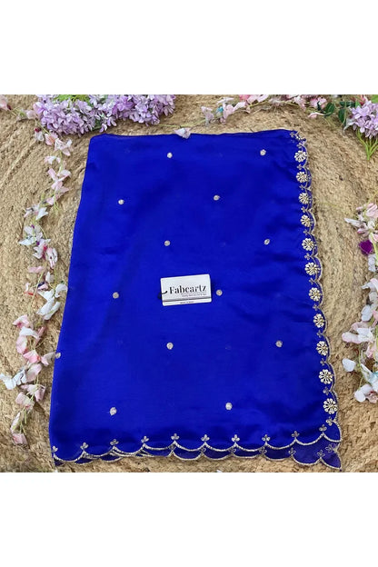 Beautiful Hand work and Beads work Rangoli Dupatta for women | Only Dupatta Dharani Dup