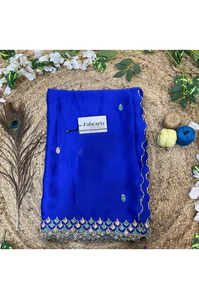 Beautiful Embroidery work Rangoli Dupatta for women | Only Dupatta Pranavi Dup