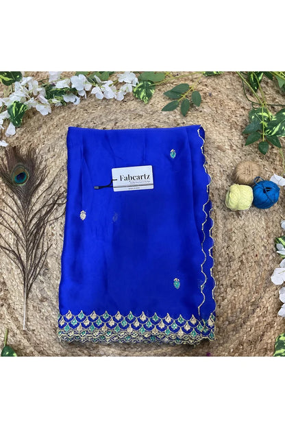 Beautiful Embroidery work Rangoli Dupatta for women | Only Dupatta Pranavi Dup