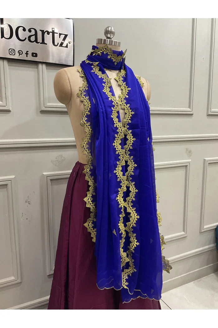 Beautiful Embroidery work Rangoli Dupatta for women | Only Dupatta LineShower Dup