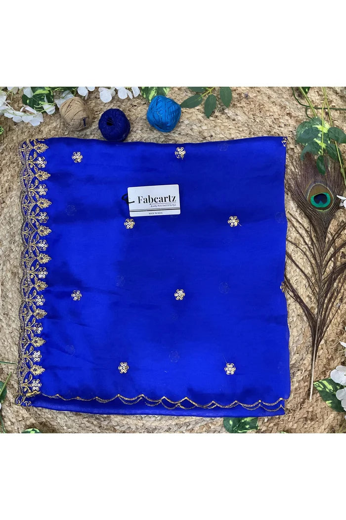 Beautiful Embroidery work Rangoli Dupatta for women | Only Dupatta PihuSudha Dup
