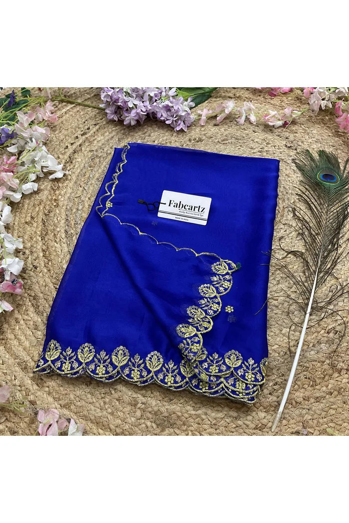 Beautiful Embroidery work Rangoli Dupatta for women | Only Dupatta Starwars Dup
