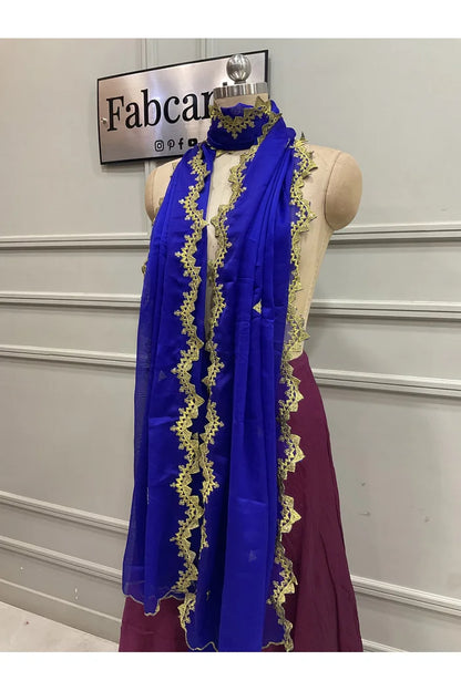 Beautiful Embroidery work Rangoli Dupatta for women | Only Dupatta LineShower Dup