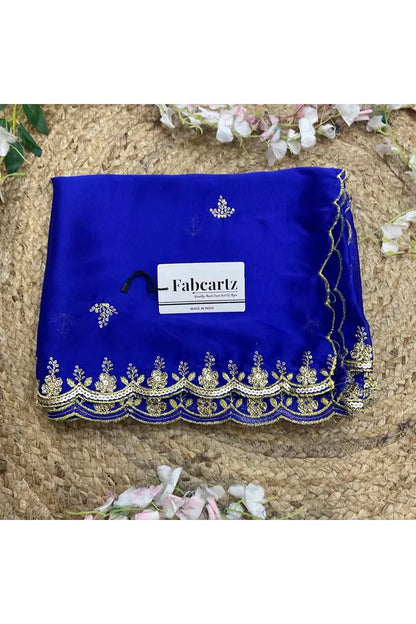 Beautiful Embroidery Work Rangoli Dupatta for women | Only Dupatta Veona Dup GT