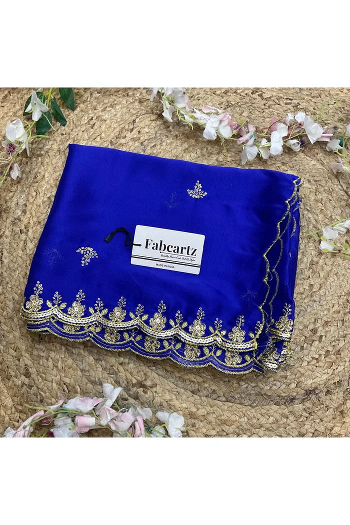 Beautiful Embroidery Work Rangoli Dupatta for women | Only Dupatta Veona Dup GT