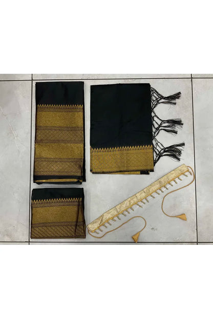 South Indian Festival Traditional Half Saree (NarayanPet)