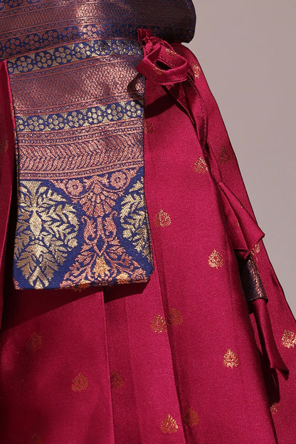 South Indian Festival Traditional Half Saree (Madhuri)