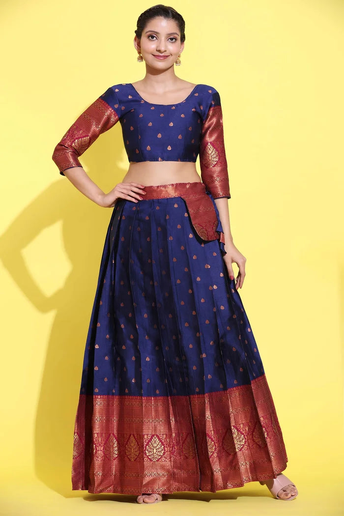 South Indian Festival Traditional Half Saree (Madhuri)