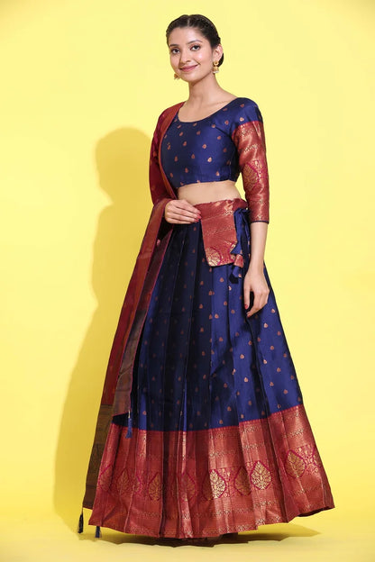 South Indian Festival Traditional Half Saree (Madhuri)