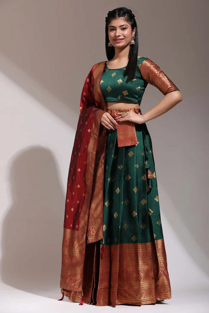 South Indian Festival Traditional Half Saree (VedPattu)