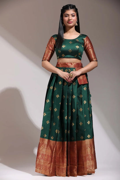 South Indian Festival Traditional Half Saree (VedPattu)