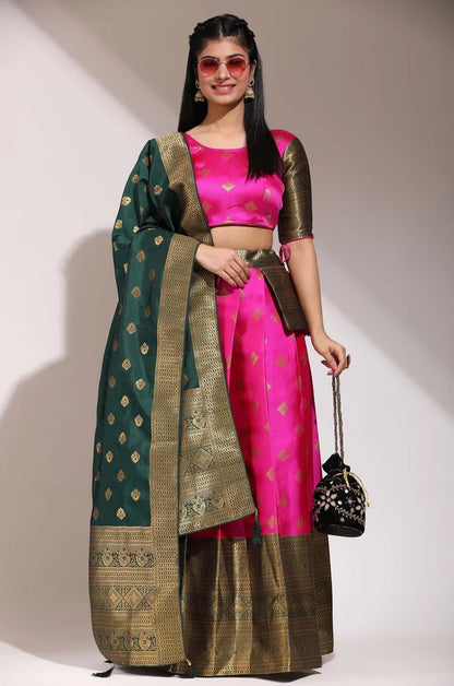 South Indian Festival Traditional Half Saree (VedPattu)