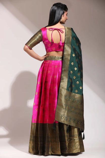 South Indian Festival Traditional Half Saree (VedPattu)