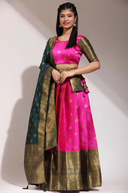 South Indian Festival Traditional Half Saree (VedPattu)
