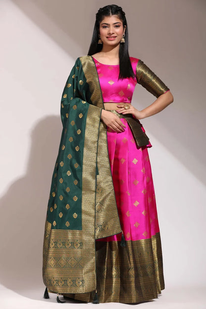South Indian Festival Traditional Half Saree (VedPattu)