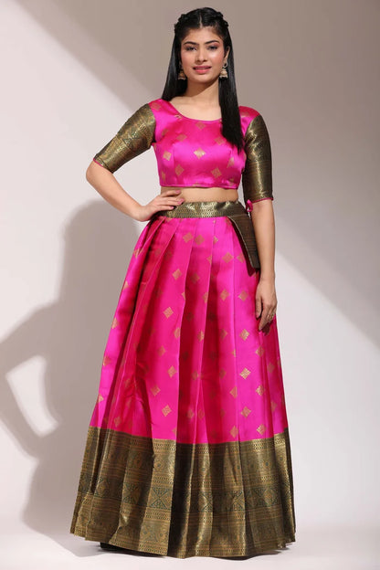 South Indian Festival Traditional Half Saree (VedPattu)