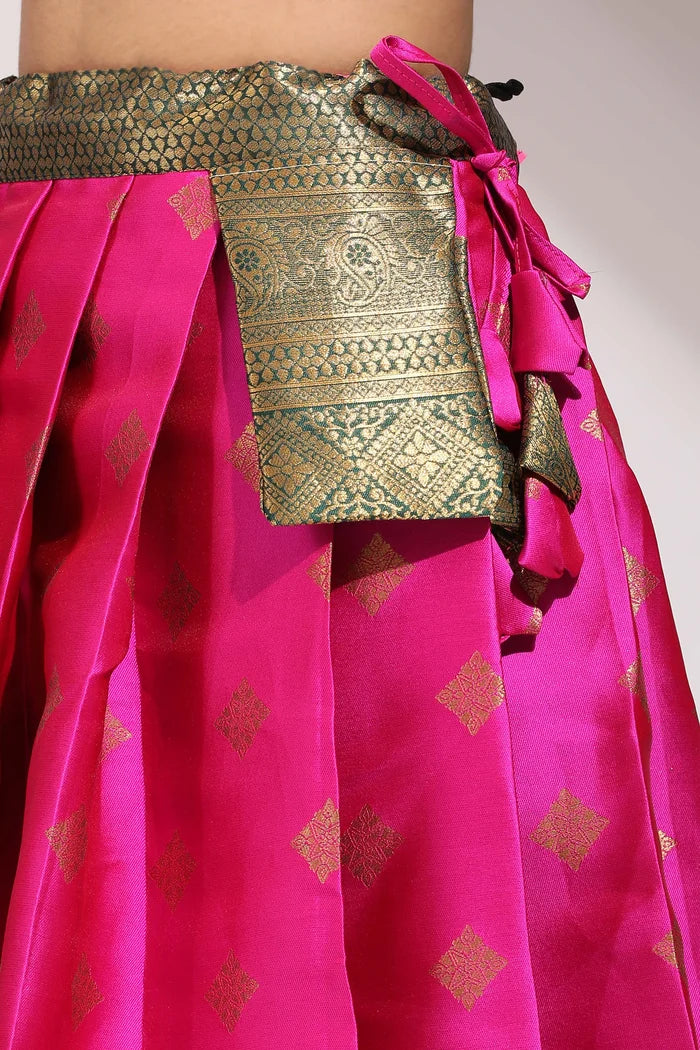South Indian Festival Traditional Half Saree (VedPattu)