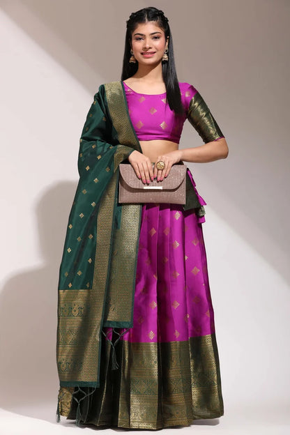 South Indian Festival Traditional Half Saree (VedPattu)