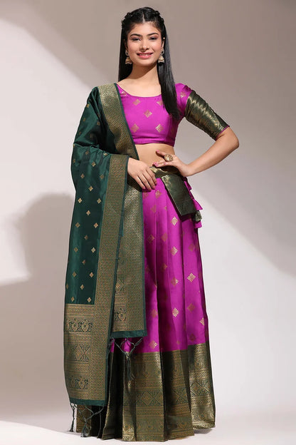 South Indian Festival Traditional Half Saree (VedPattu)