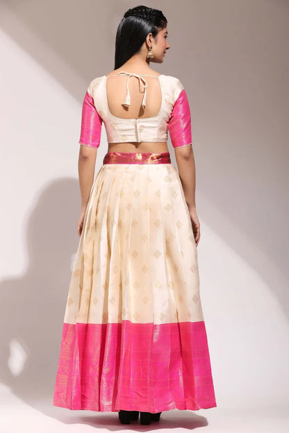 South Indian Festival Traditional Half Saree (VedPattu)