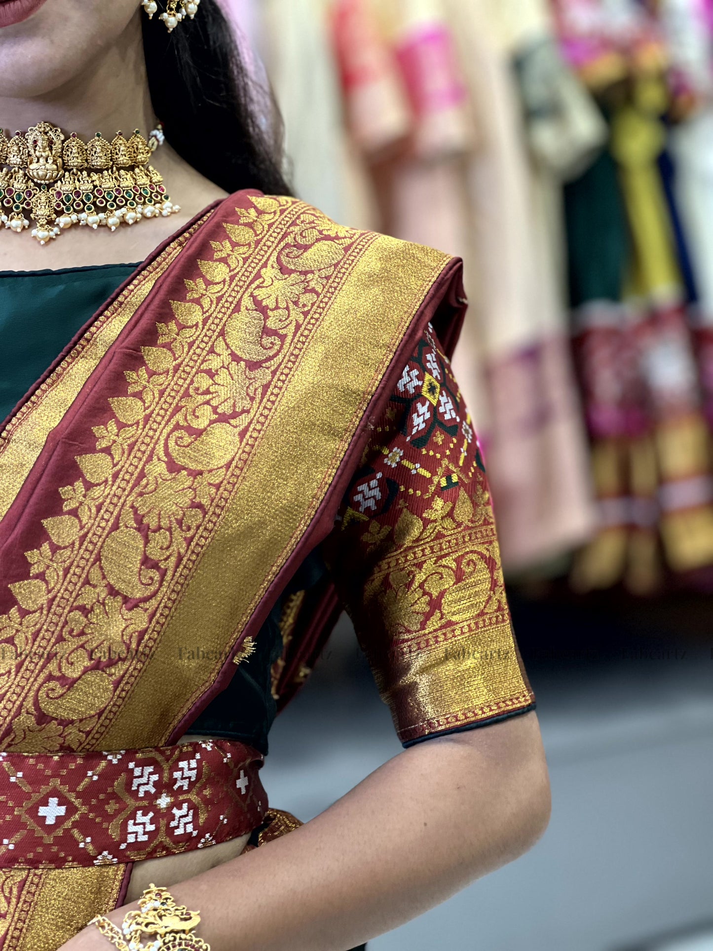 🌟 Enchanting South Indian Wedding Traditional Half Saree: Embrace the Splendor! 💍💃