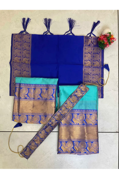 Kids Traditional South Indian Half Saree (kruti)
