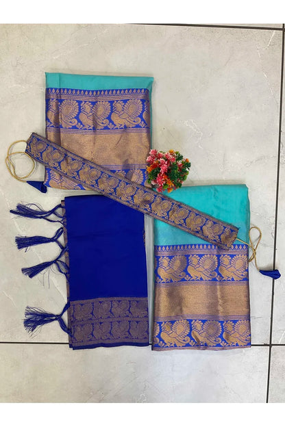 Kids Traditional South Indian Half Saree (kruti)