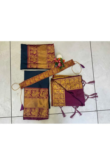 Kids Traditional South Indian Half Saree (kruti)
