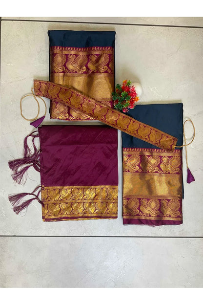 Kids Traditional South Indian Half Saree (kruti)