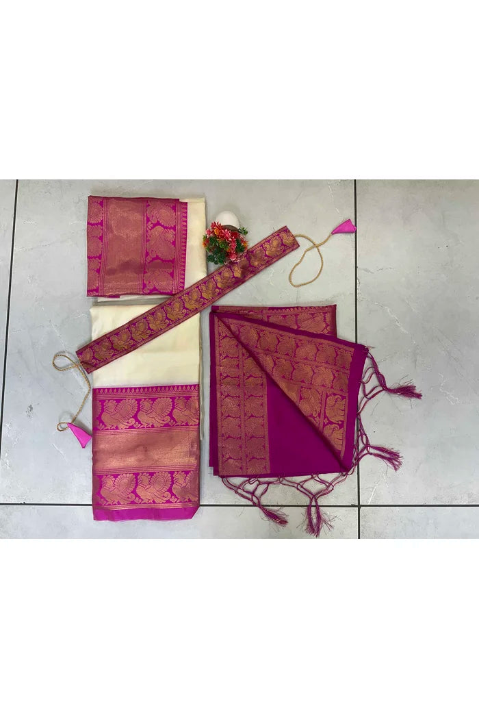 Kids Traditional South Indian Half Saree (kruti)