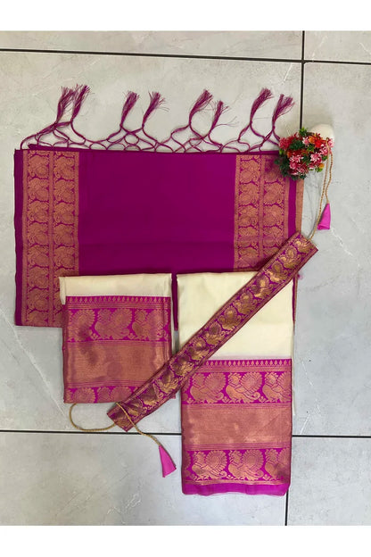 Kids Traditional South Indian Half Saree (kruti)
