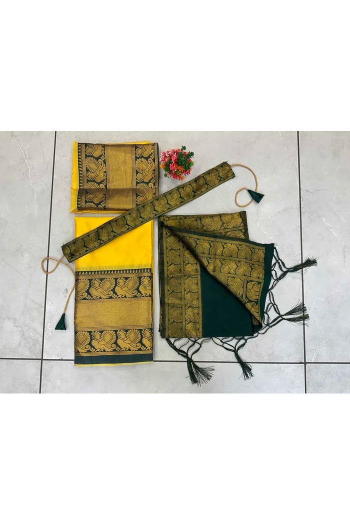 Kids Traditional South Indian Half Saree (kruti)