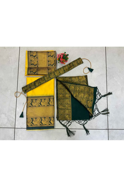 Kids Traditional South Indian Half Saree (kruti)