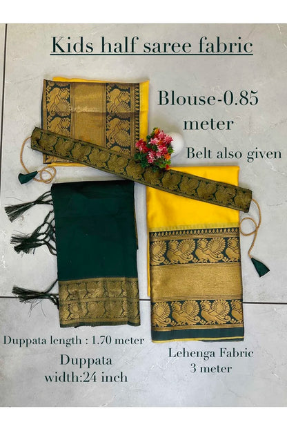 Kids Traditional South Indian Half Saree (kruti)