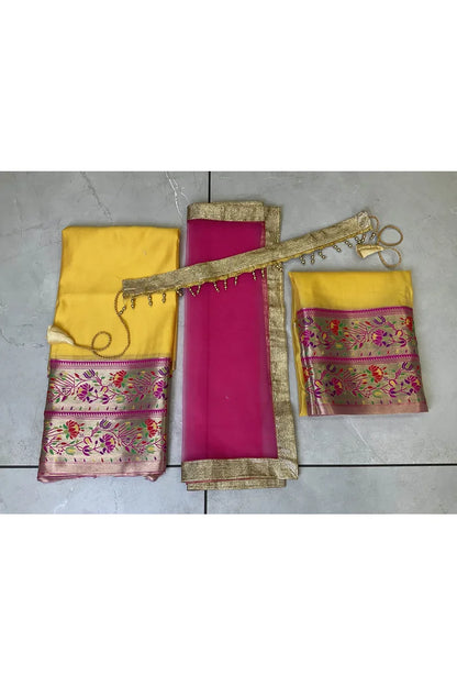 South Indian Festival Traditional Half Saree (KamalPAttuKids)