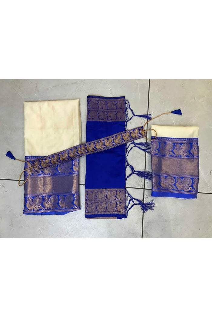 Kids Traditional South Indian Half Saree (kruti)