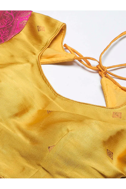 South Indian Festival Traditional Half Saree (SquarePAttu)