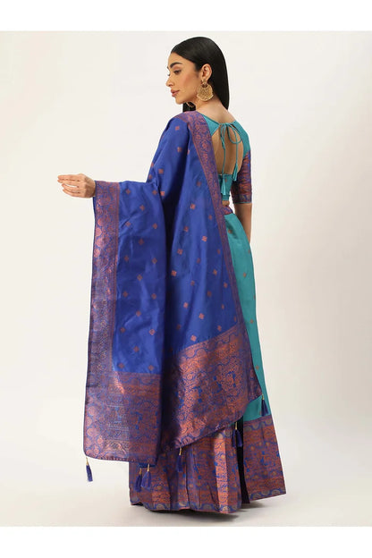South Indian Festival Traditional Half Saree (SquarePAttu)