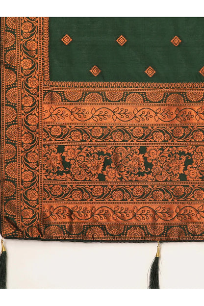 South Indian Festival Traditional Half Saree (SquarePAttu)