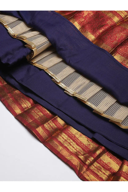 South Indian Festival Traditional Half Saree (SquarePAttu)