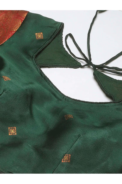 South Indian Festival Traditional Half Saree (SquarePAttu)
