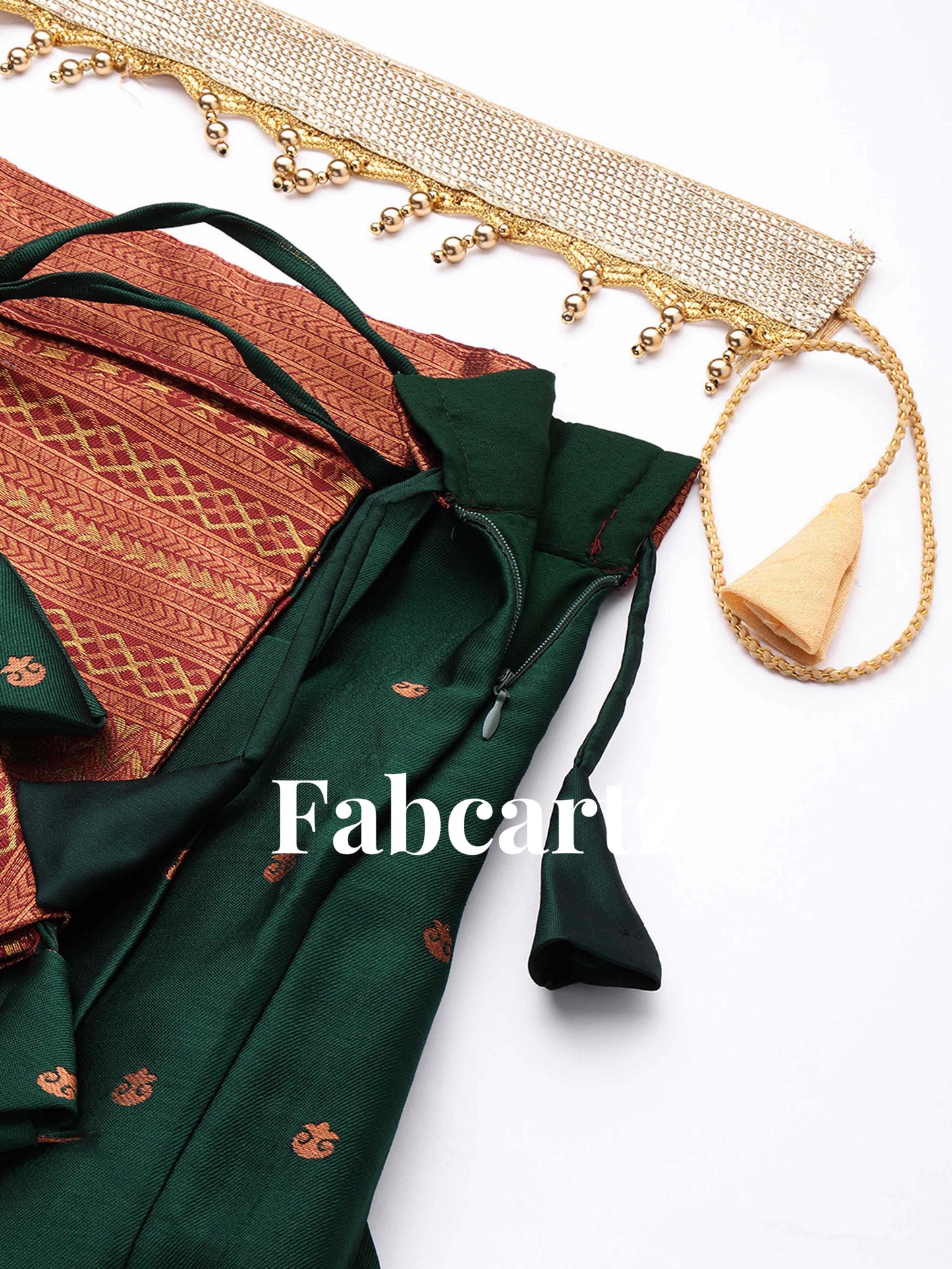 South Indian Festival Traditional Half Saree (Langhar)