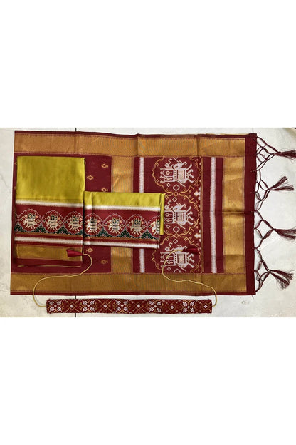 South Indian Festival Traditional Half Saree (DharmiKids)