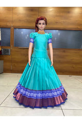 South Indian Festival Traditional Half Saree (DwitiKids)
