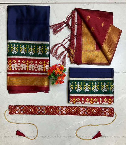 South Indian Festival Traditional Half Saree (AvaniKids)