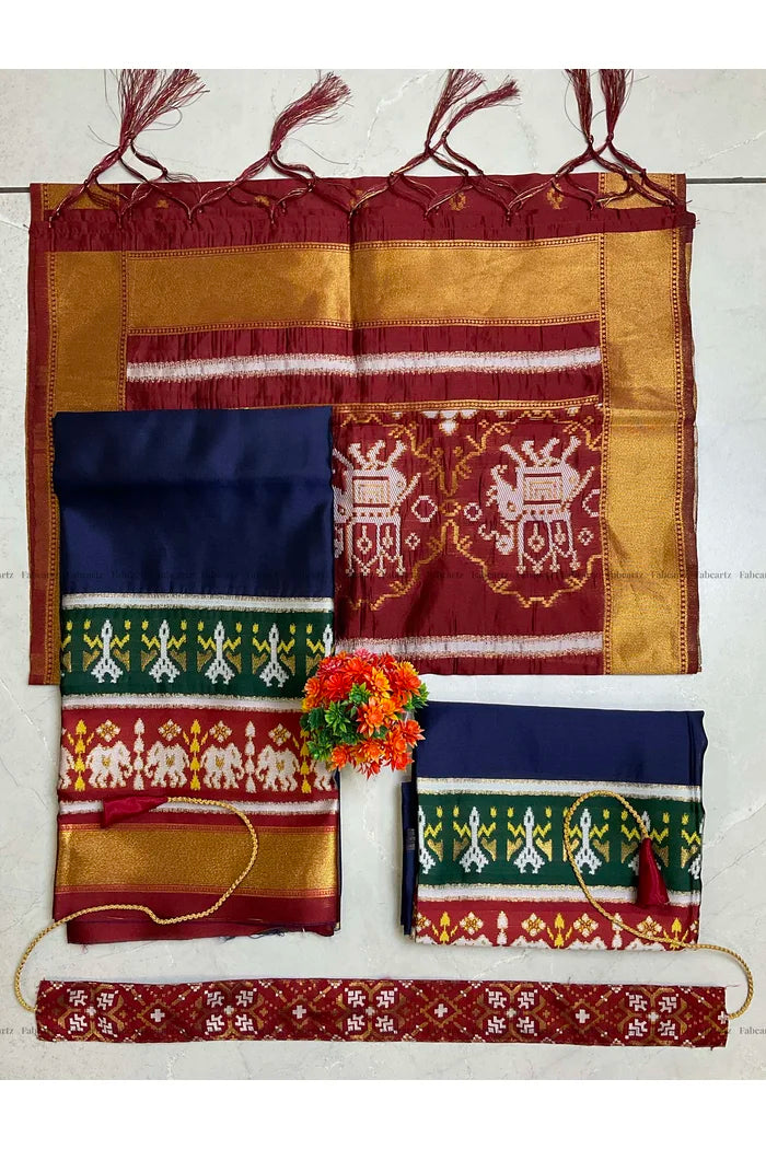 దక్షిణ భారత పండుగ సాంప్రదాయ హాఫ్ చీర (అవనికిడ్స్) 